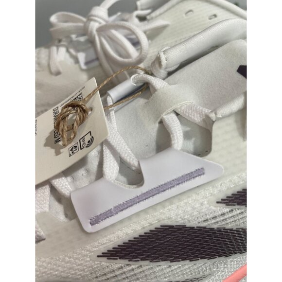 Adidas Duramo Speed M Mens Running Shoes 11.5 White&Pink Lightweight Mesh Upper - Picture 10 of 11